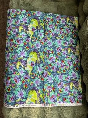 Tula Pink Pinkerville Unicorn Cotton Fabric Fat Quarter 18” x 22”